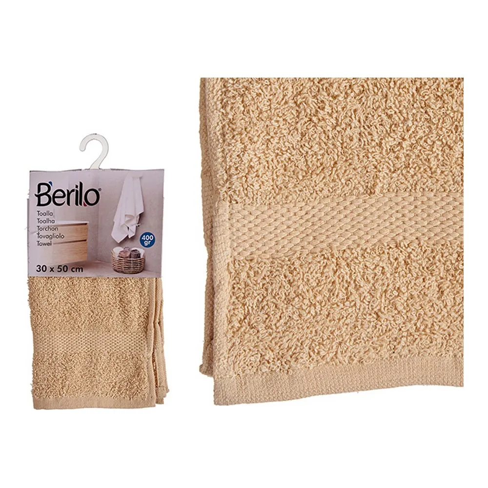 Telo da bagno Poliestere Cotone Crema