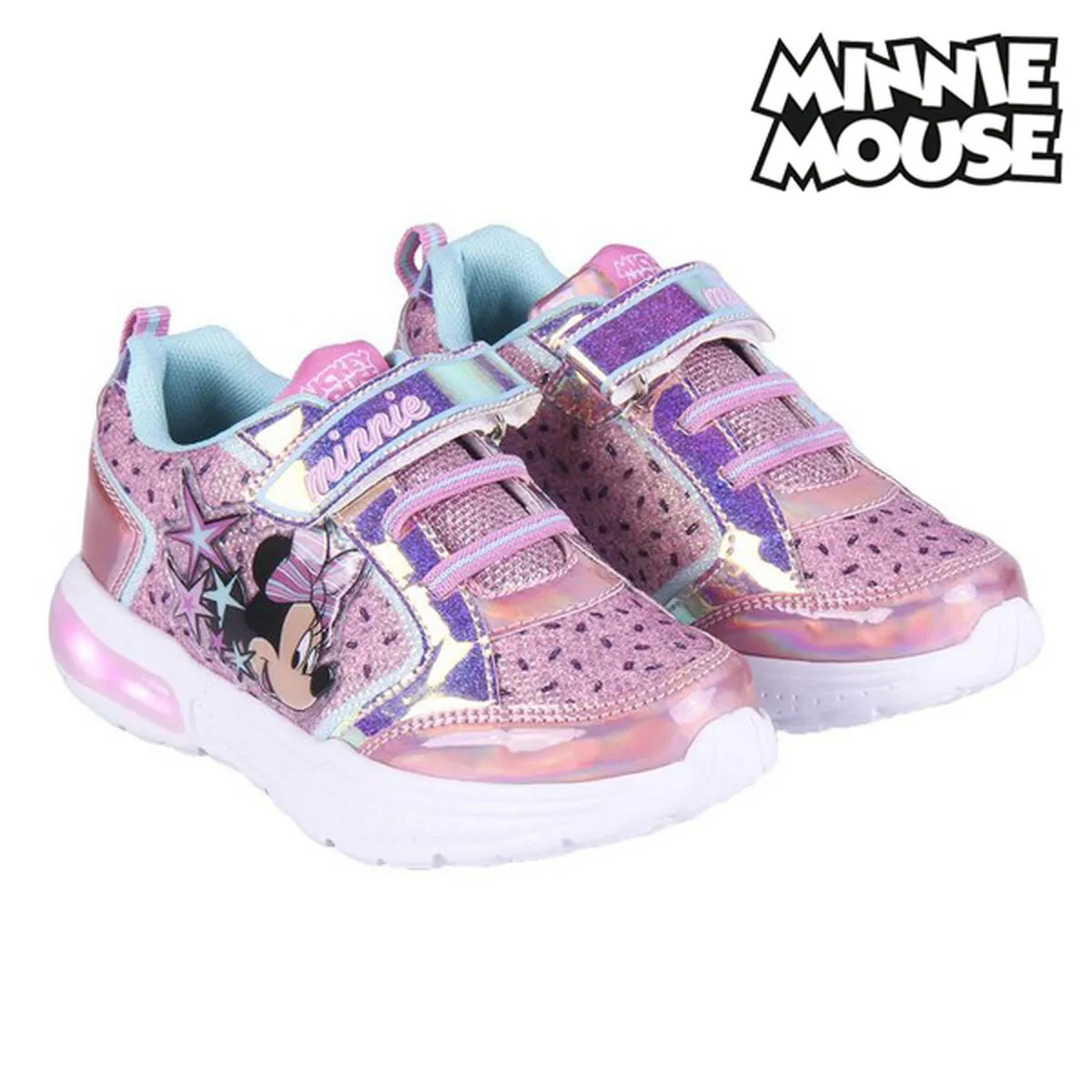 Scarpe Sportive con LED Minnie Mouse