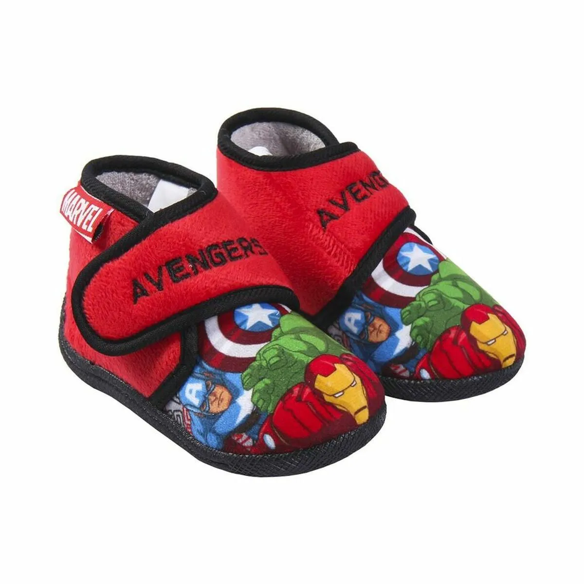 Pantofole Per Bambini The Avengers Rosso