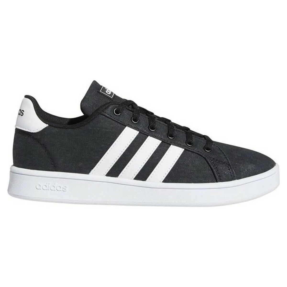 Scarpe Sportive per Bambini Adidas Grand Court Nero Unisex