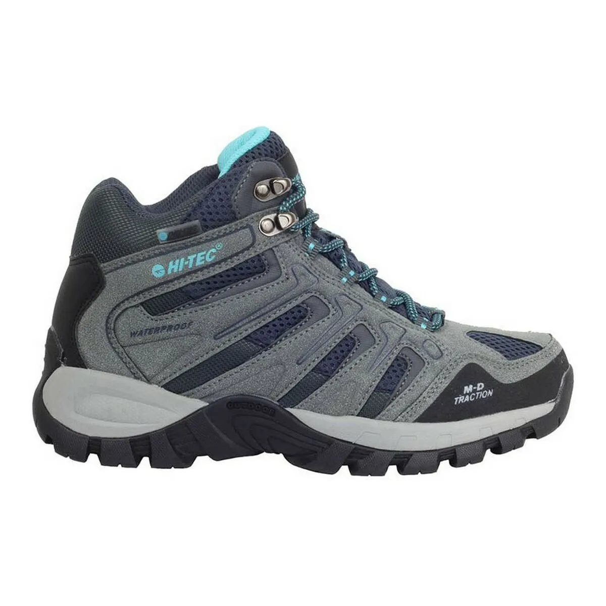 Scarpe Sportive da Donna Hi-Tec Torca Mid WP Grigio scuro