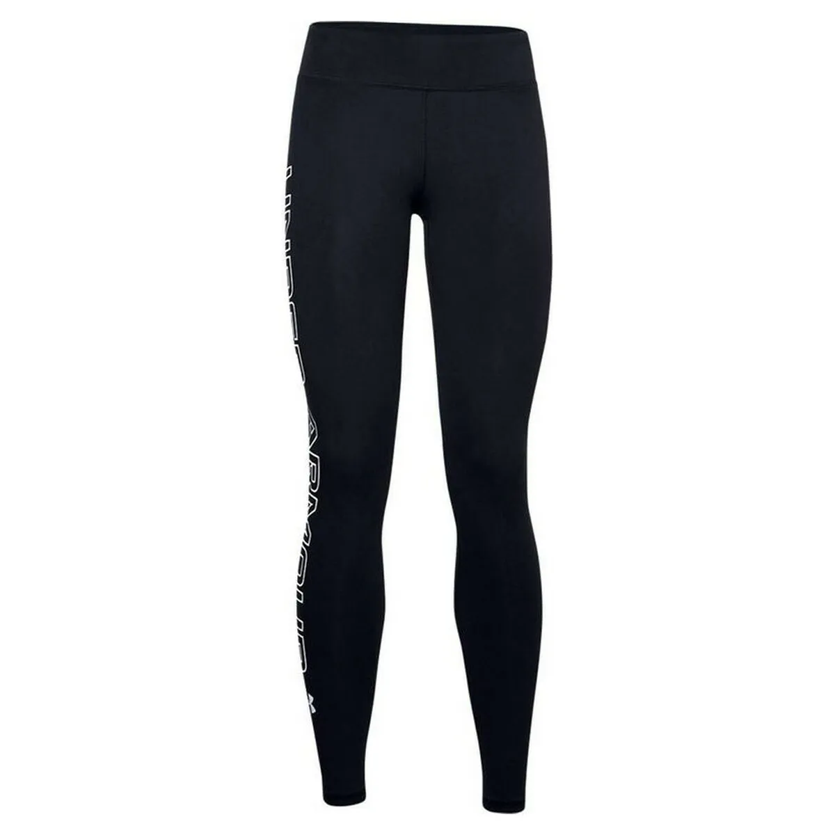 Leggings Sportivo da Donna Under Armour Favorite Wordmark Nero