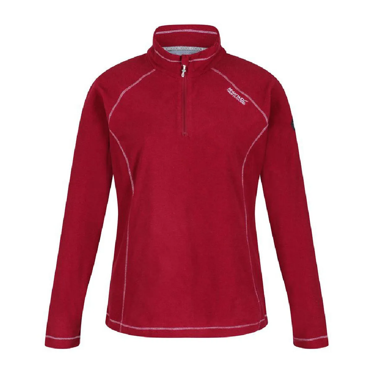 Maglia in Pile Regatta Montes Lightweight Half-Zip Rosso