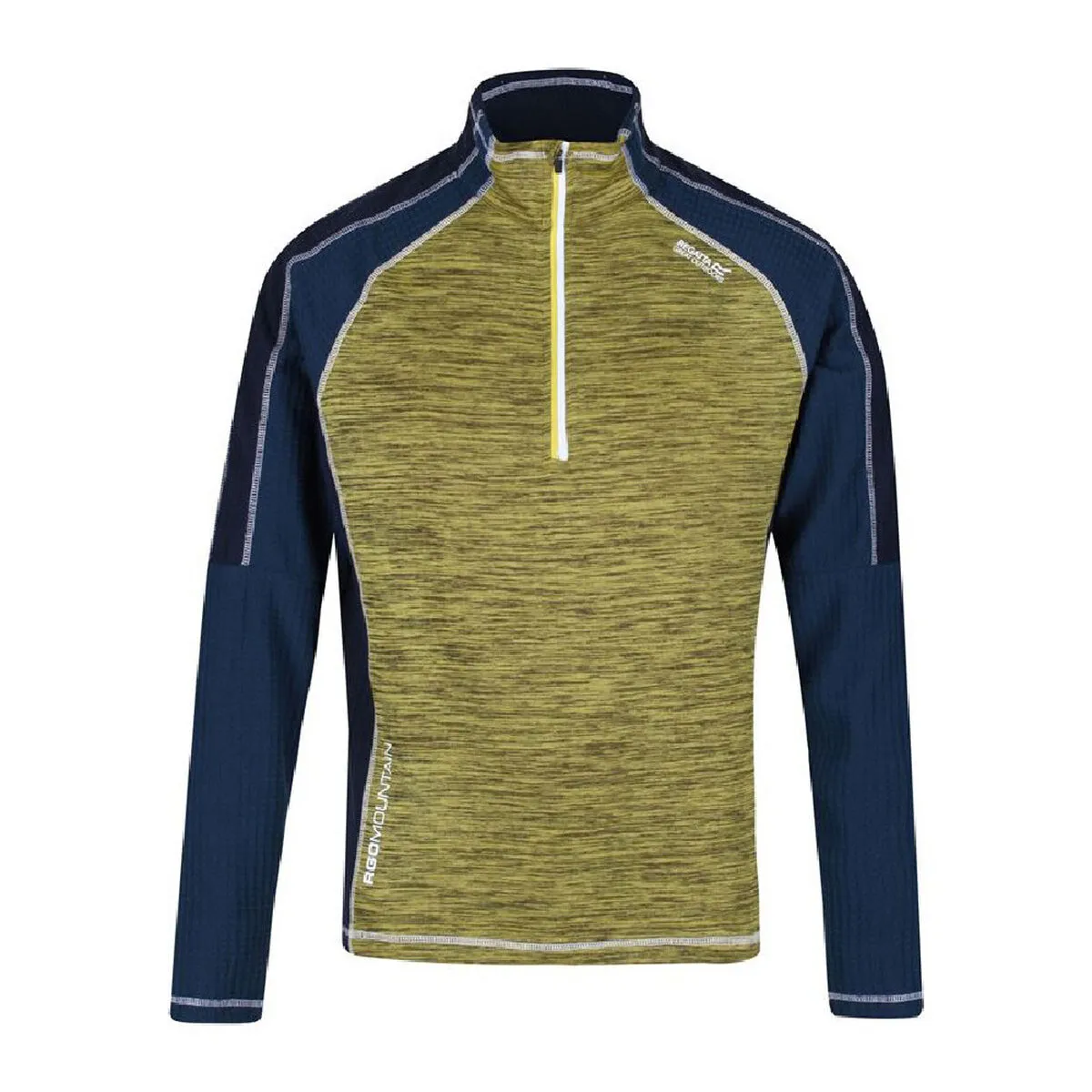 Maglia in Pile Regatta Hepley Lightweight Half-Zip Giallo