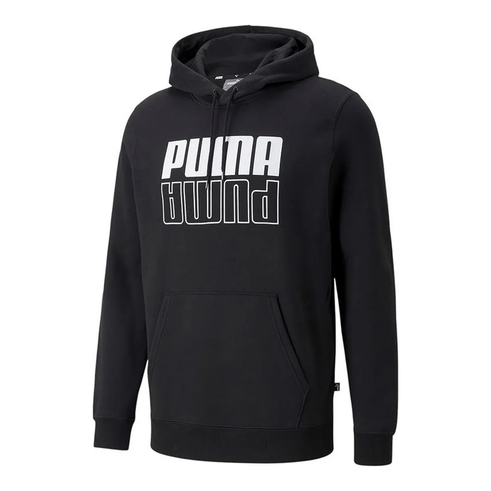 Felpa senza Cappuccio Uomo Puma Power Logo Nero