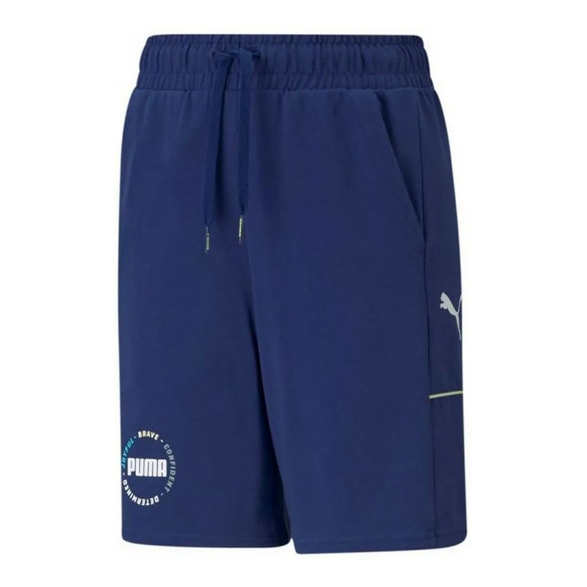 Pantalone di Tuta per Bambini Puma Alpha Azzurro Uomo