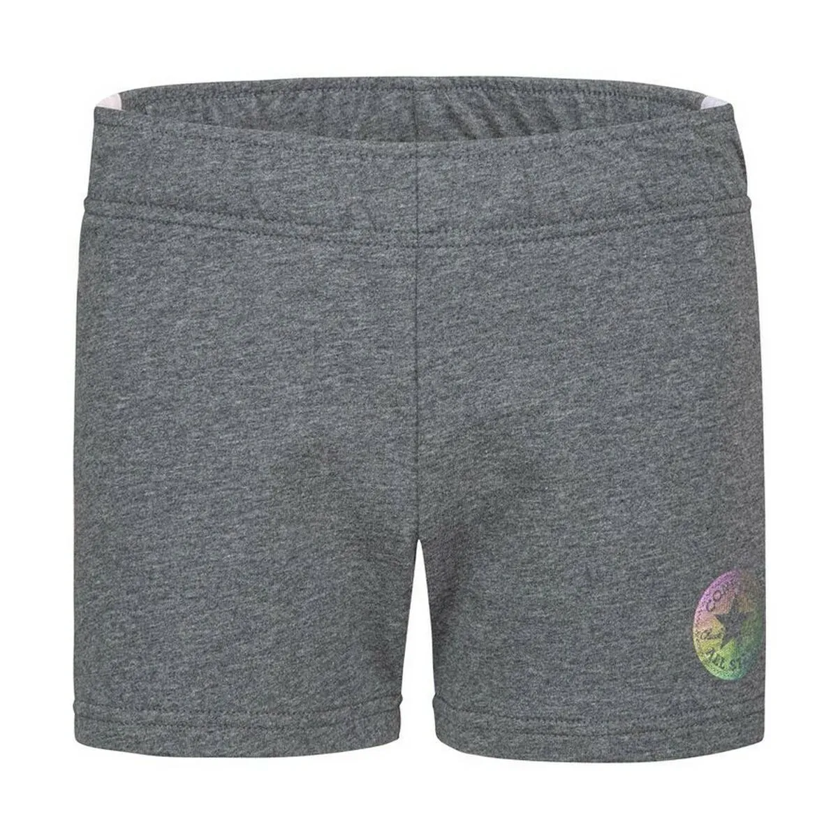 Pantaloncini Sportivi per Bambini Converse Blocked Grigio scuro