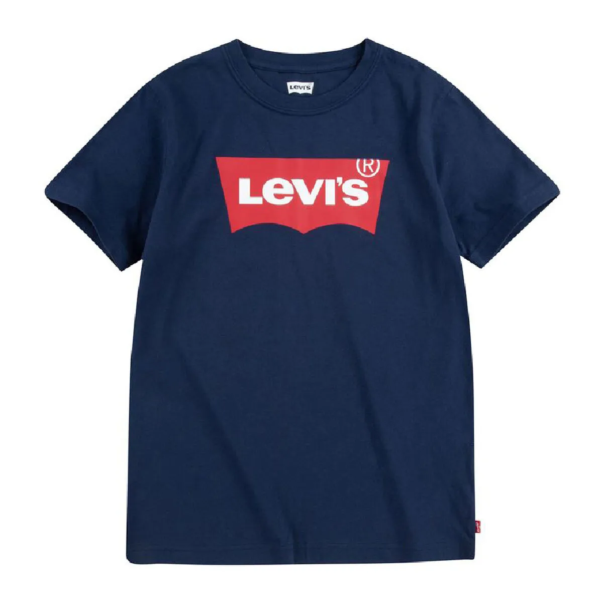 Maglia a Maniche Corte per Bambini Levi's Batwing Blu scuro Unisex