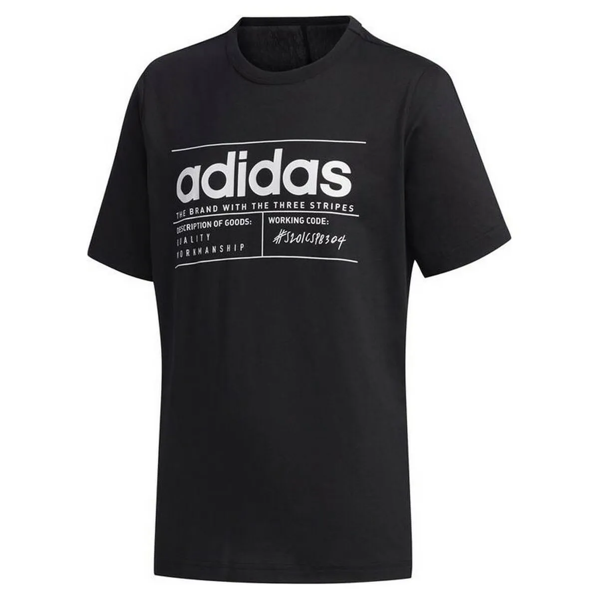 Maglia Adidas Brilliant Basics Nero