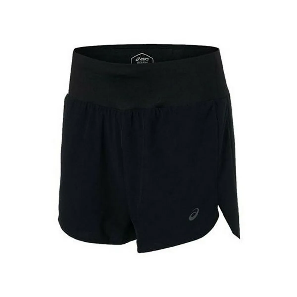 Pantaloncini Sportivi da Donna Asics Road 5.5In Nero