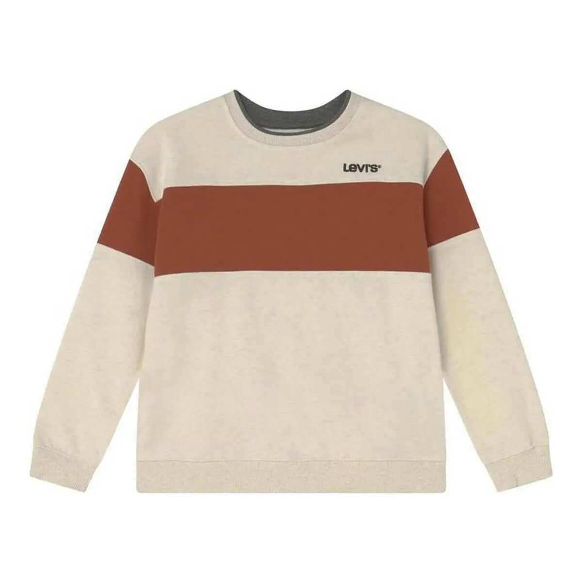 Felpa per Bambini Levi's Colorblock Crewneck