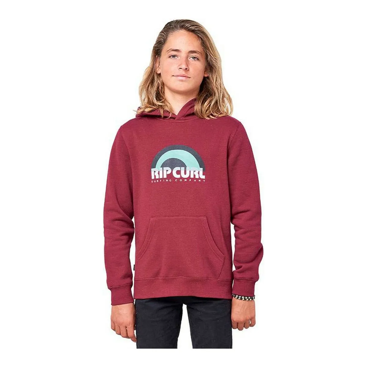 Felpa per Bambini Rip Curl Mama Pop Rosso Scuro