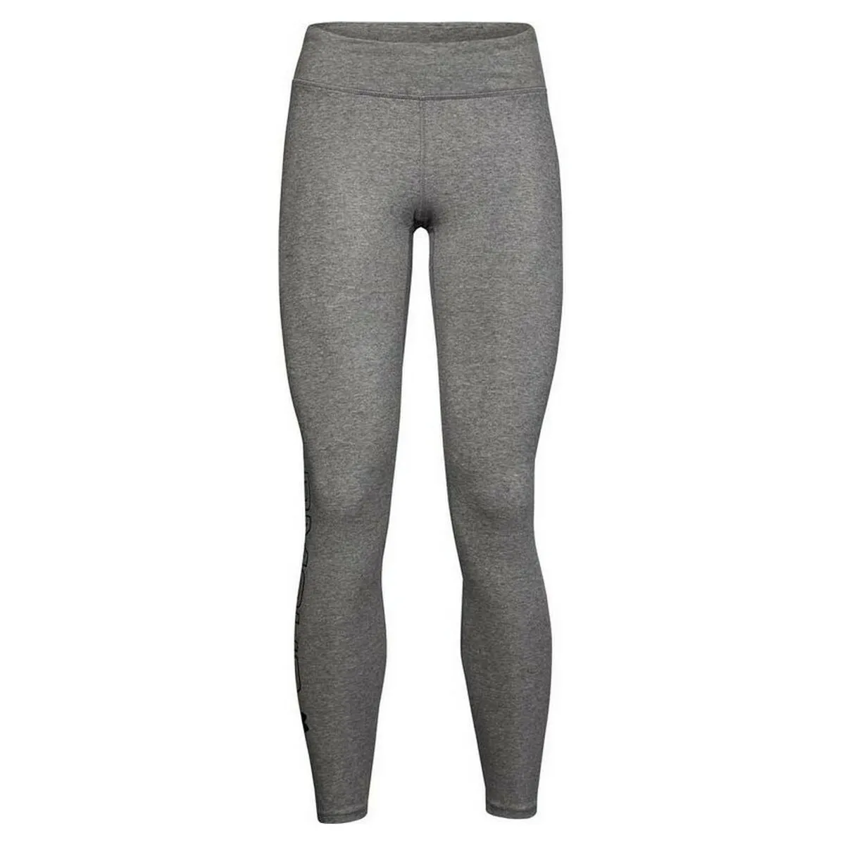 Leggings Sportivi Under Armour Favorite Wordmark W Grigio scuro