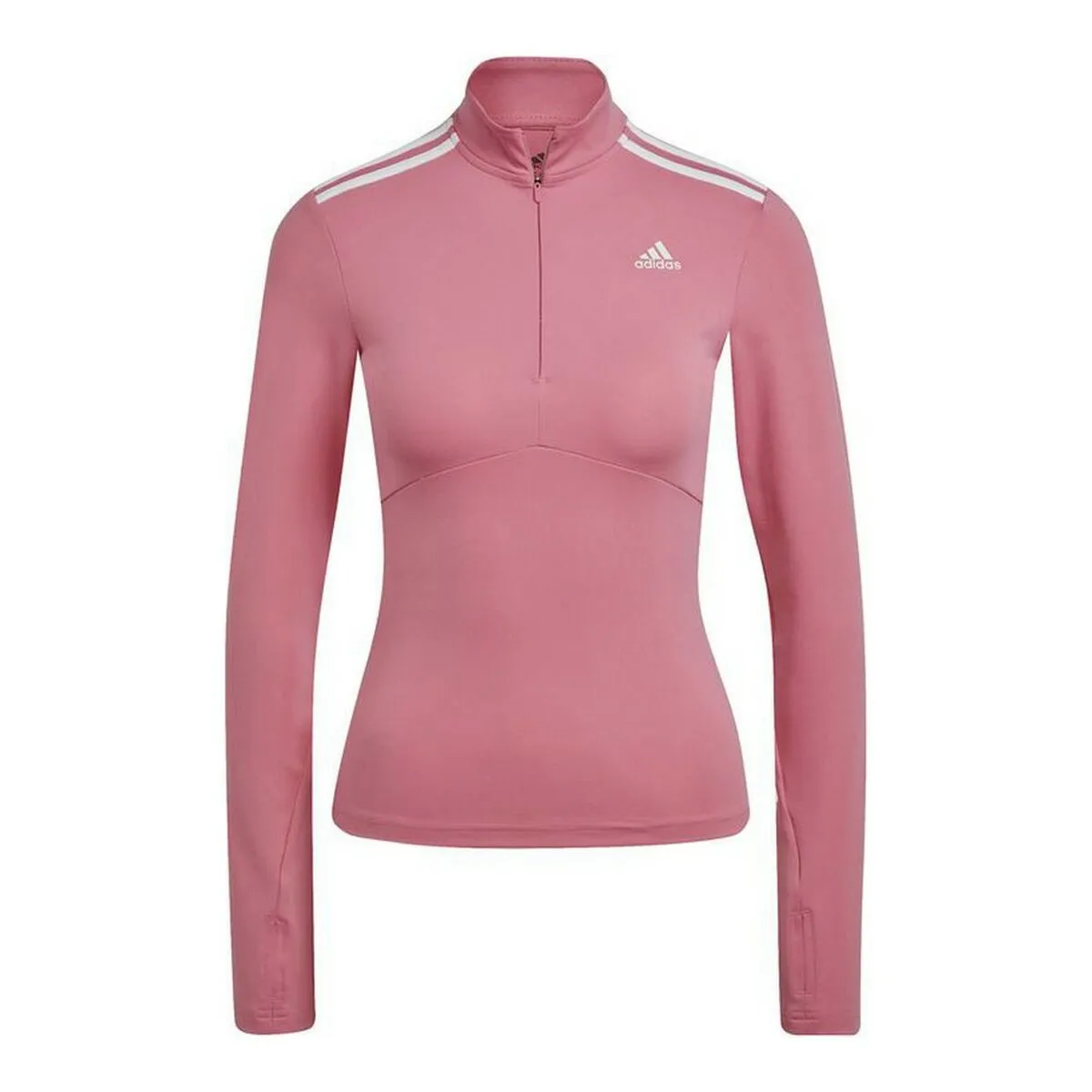 Maglia a Maniche Lunghe Donna Adidas 3/4 Hyperglam W Rosa