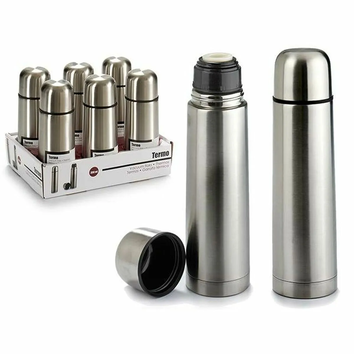 Thermos Acciaio inossidabile Argentato