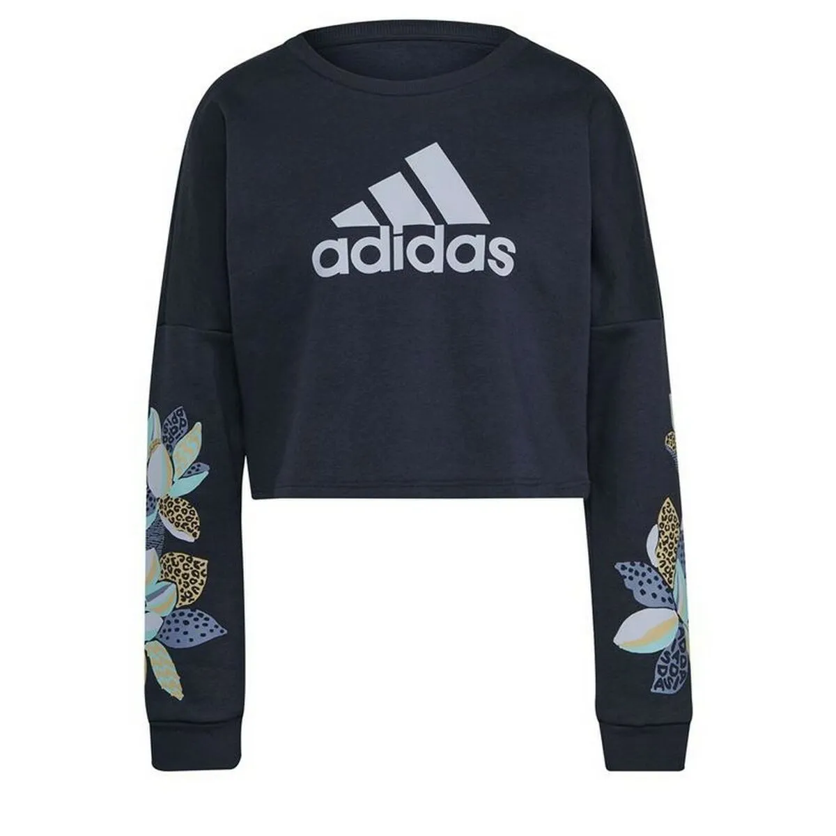 Felpa senza Cappuccio Donna Adidas Farm Rio Print