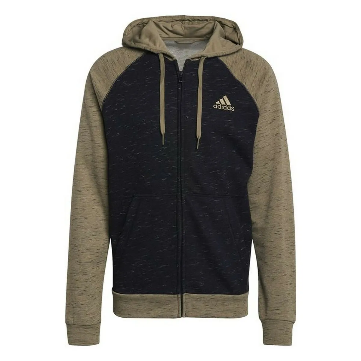 Giacca Sportiva da Uomo Adidas Essentials Mélange Nero