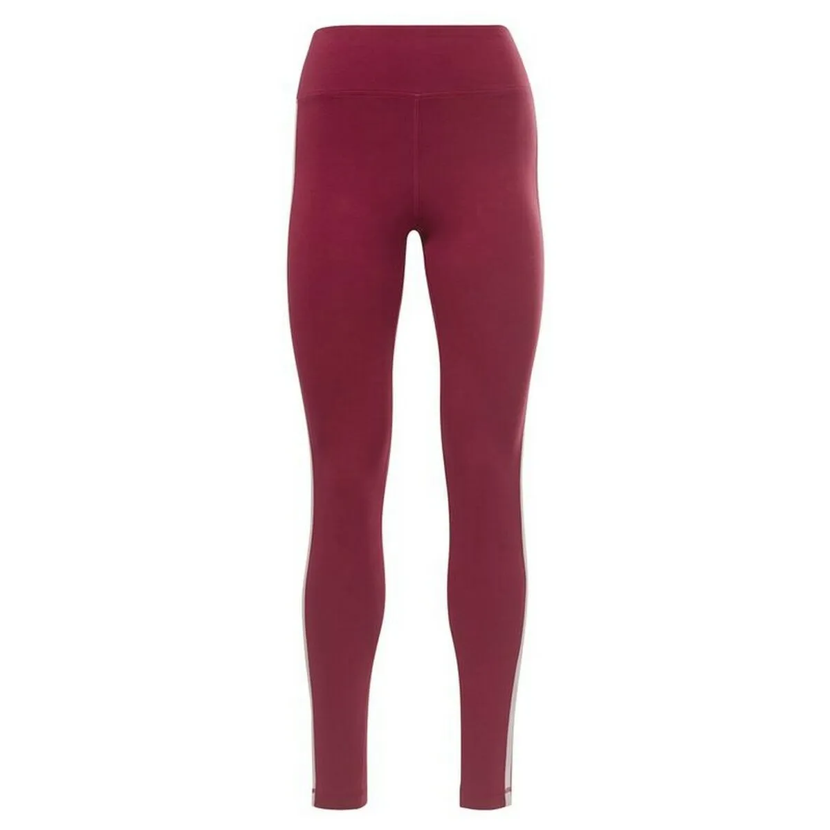 Leggings Sportivi Reebok  Pping Cotton W Rosso Scuro