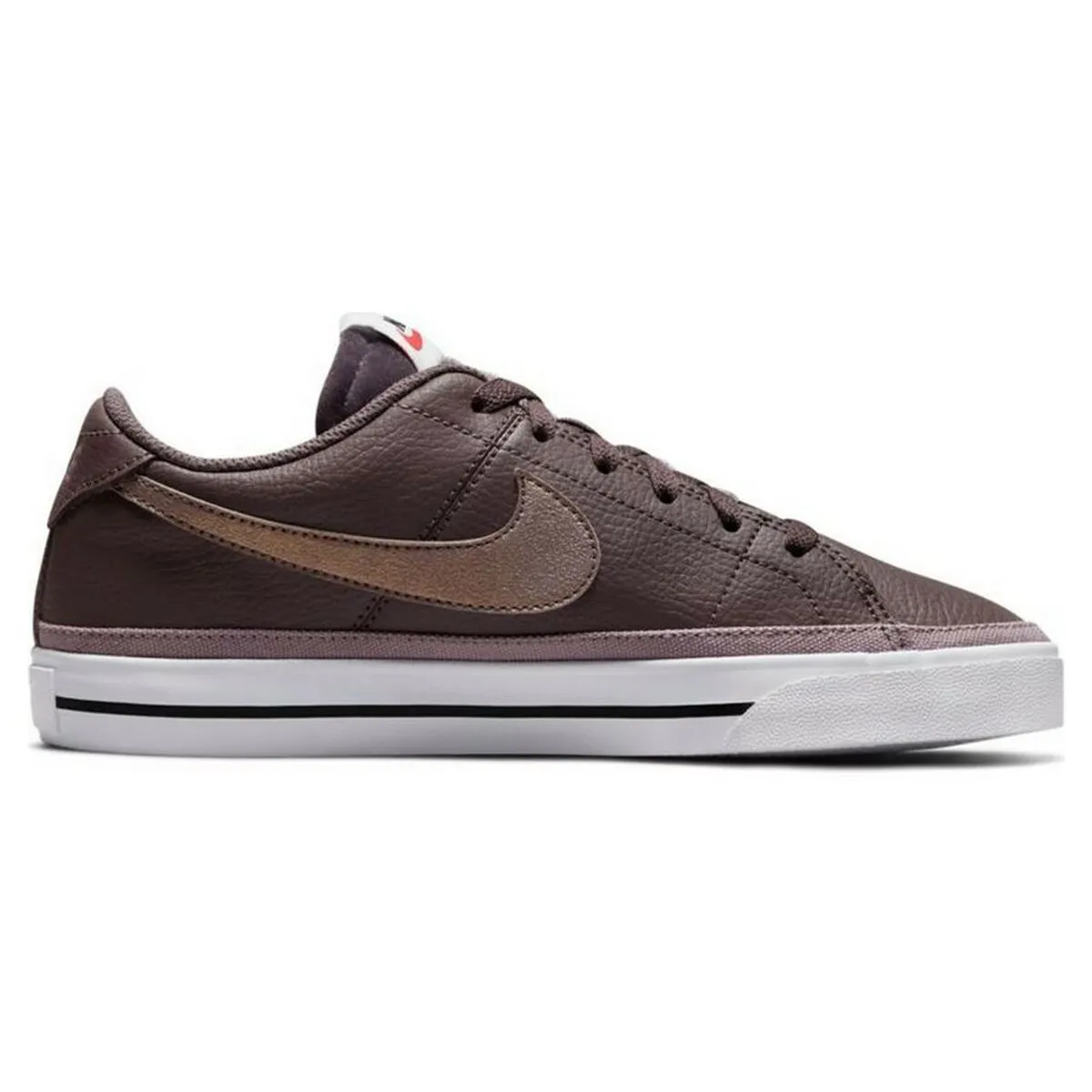 Scarpe da Tennis Casual Donna Nike Court Legacy B W Marrone