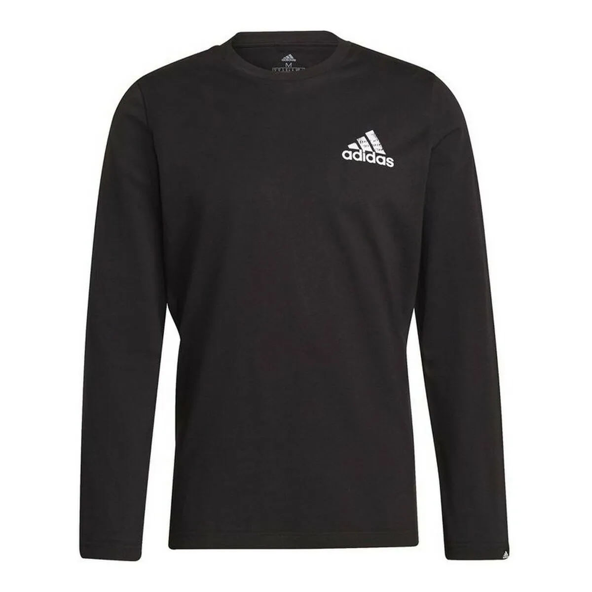 Maglia a Maniche Lunghe Uomo Adidas Spray Graphic Nero