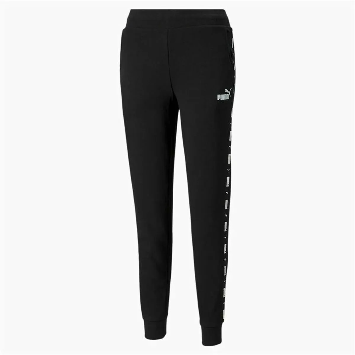 Pantalone Lungo Sportivo Puma Power Tape W Nero Donna