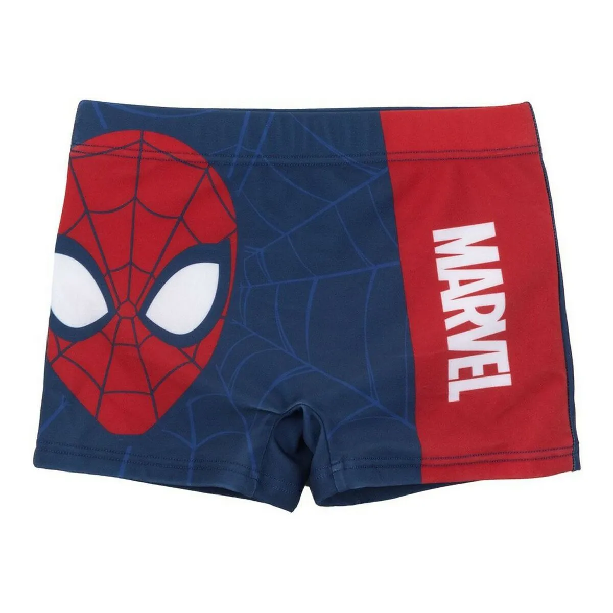 Costume da Bagno Boxer per Bambini Spiderman Blu scuro