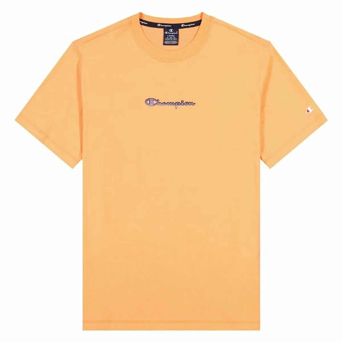 Maglia a Maniche Corte Champion Crewneck M Arancio