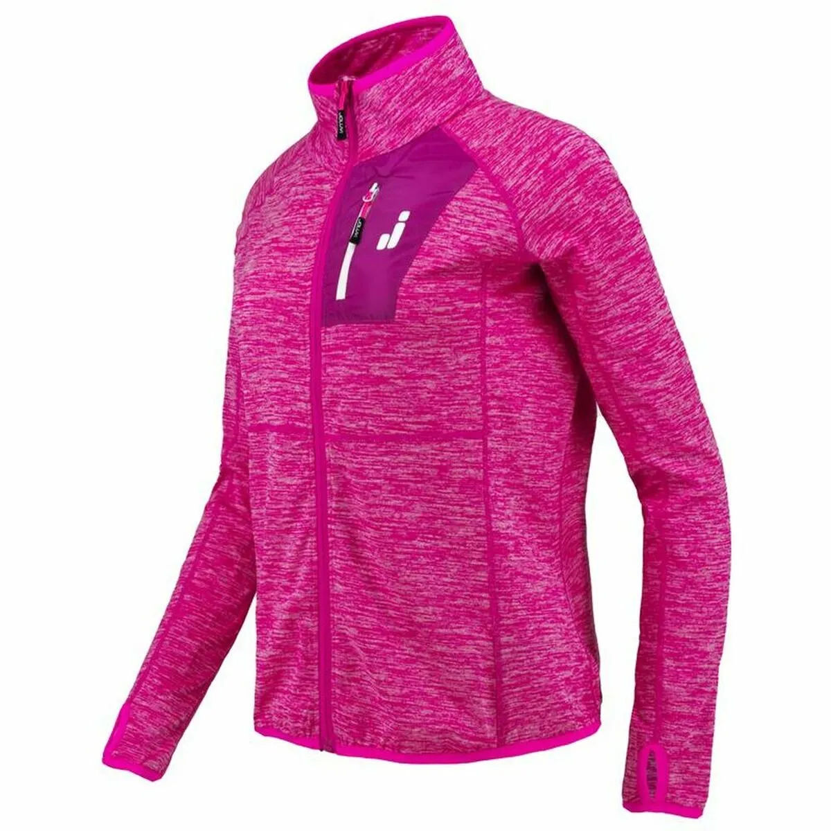 Giacca Sportiva da Donna Joluvi Run Zera Fucsia