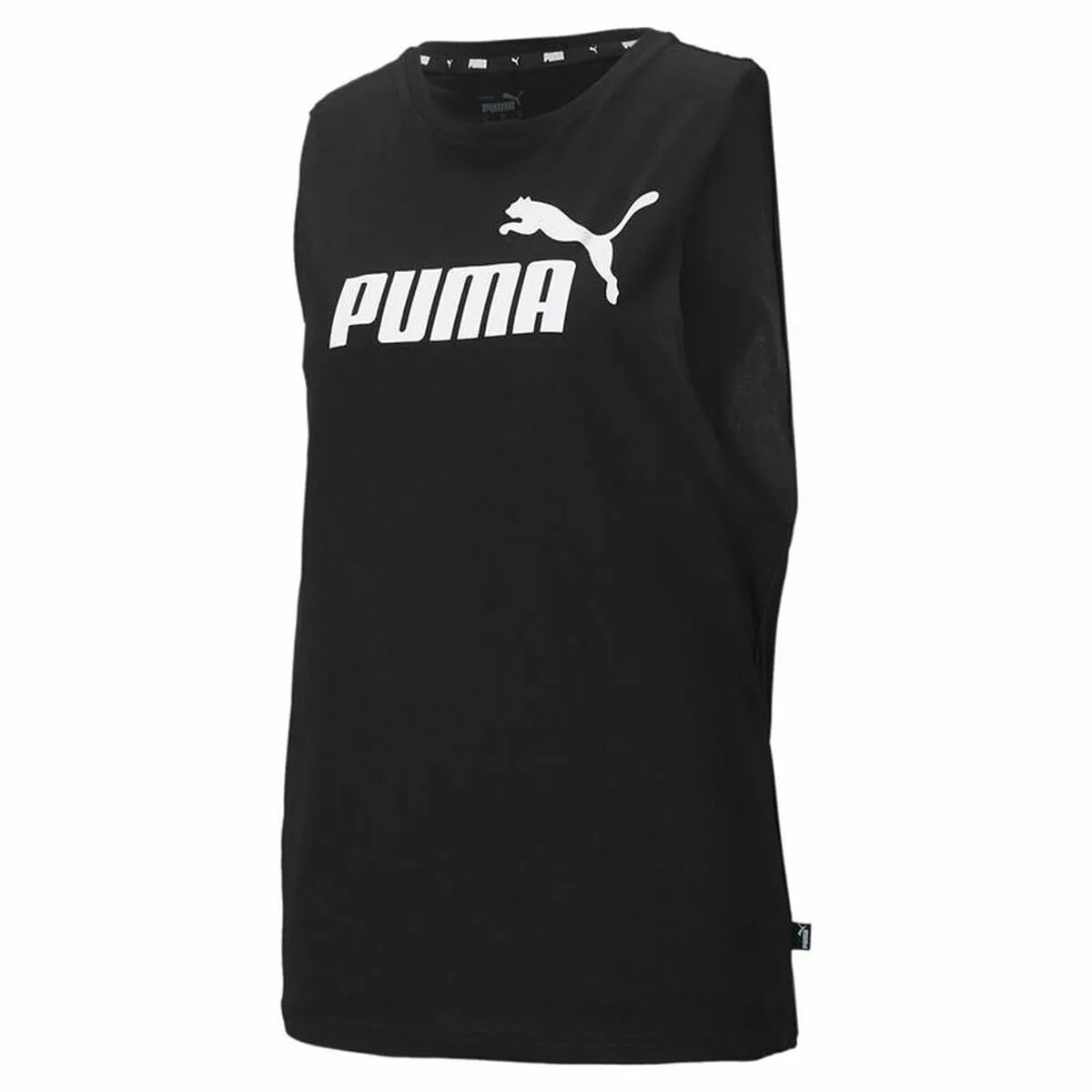 Canotta Donna Puma Essentials Cut Off Logo Tank