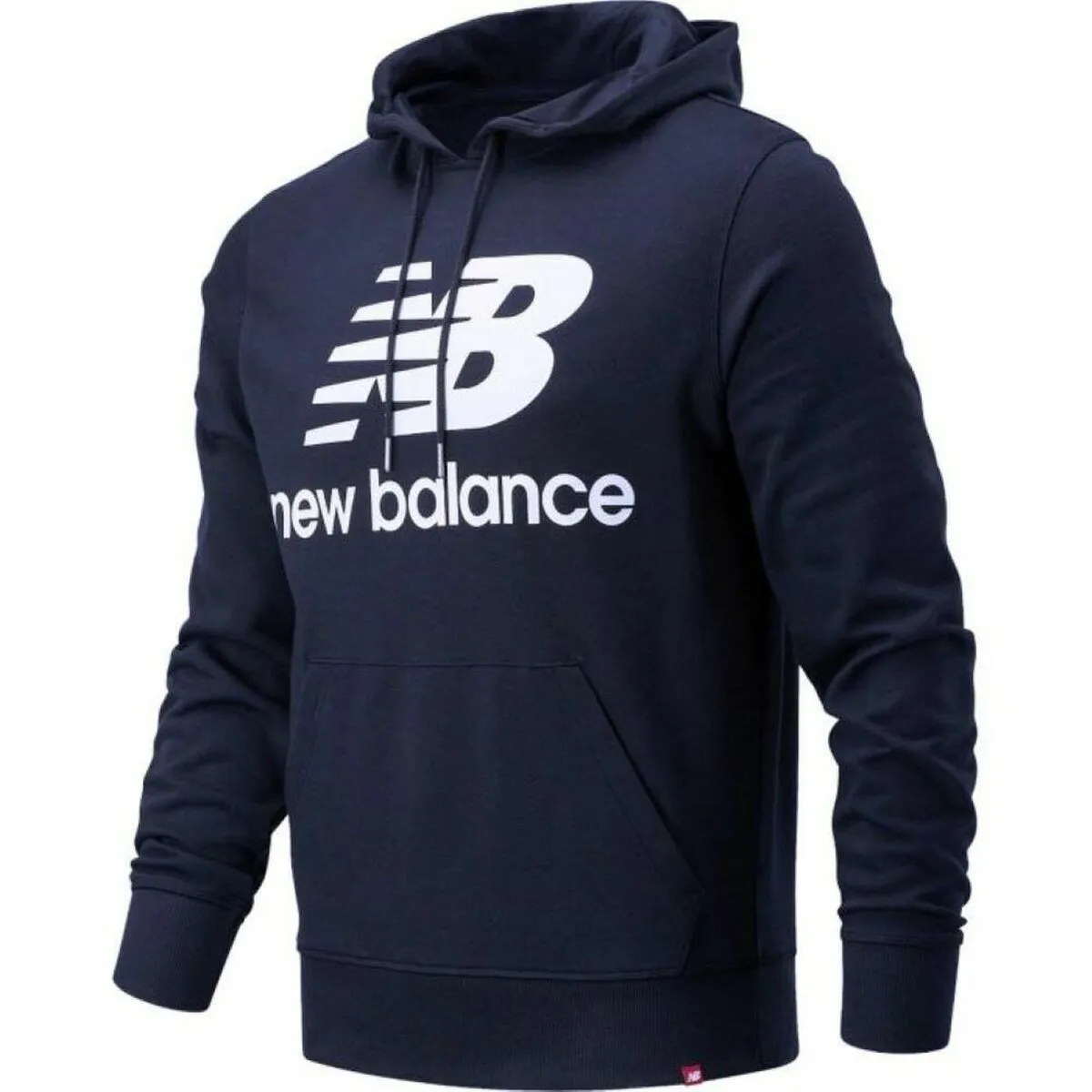 Felpa con Cappuccio Uomo New Balance MT91548 Blu Marino