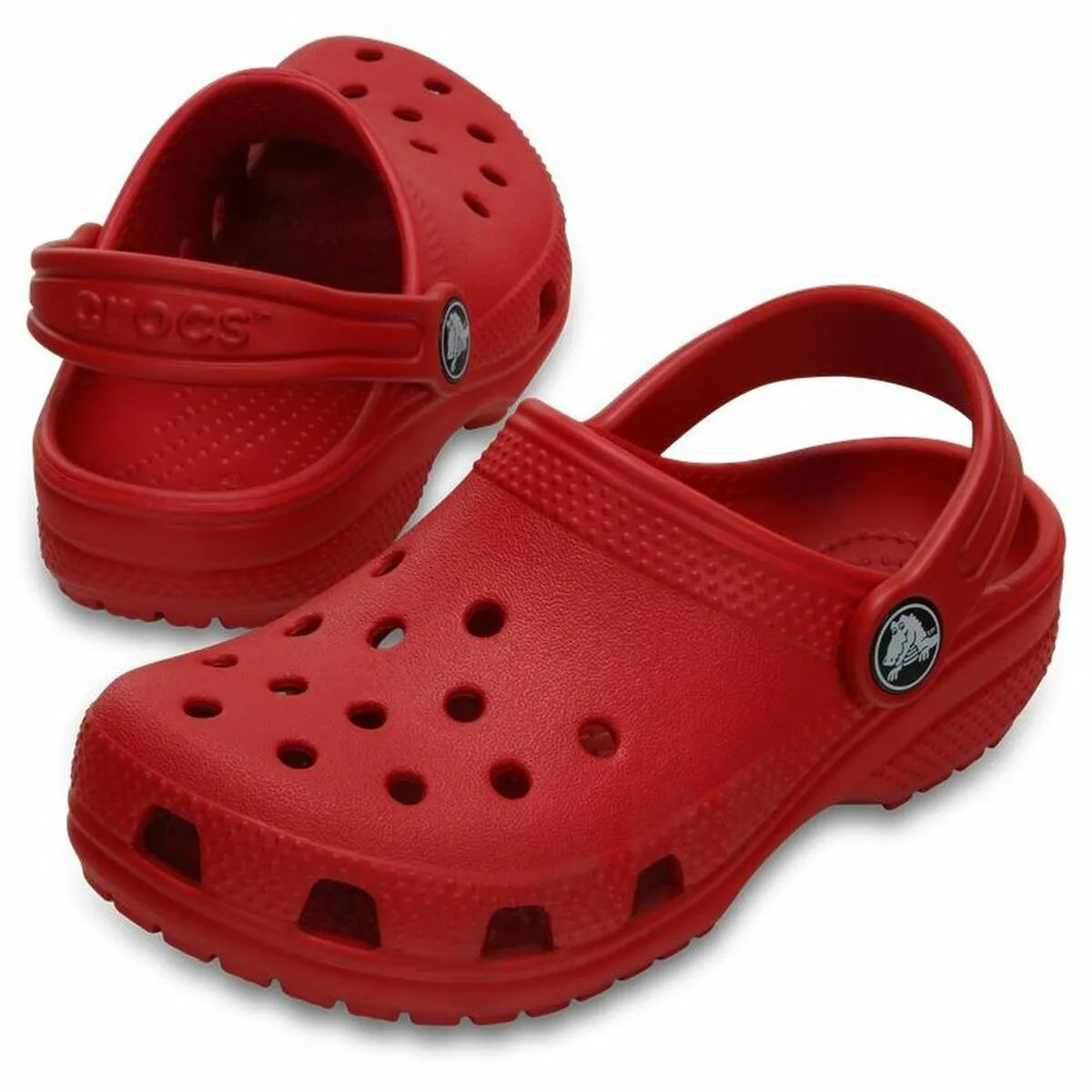 Zoccoli Crocs Classic Clog K Rosso