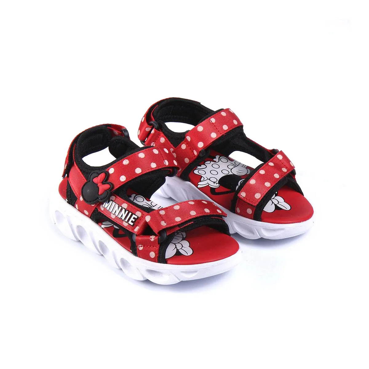 Sandali per Bambini Minnie Mouse Azzurro