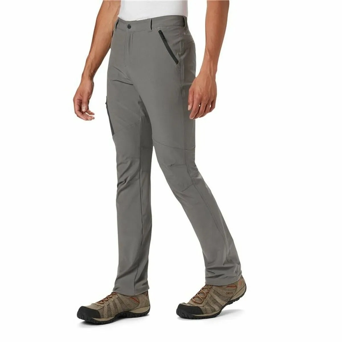 Pantalone Lungo Sportivo Columbia Triple Canyon Grigio