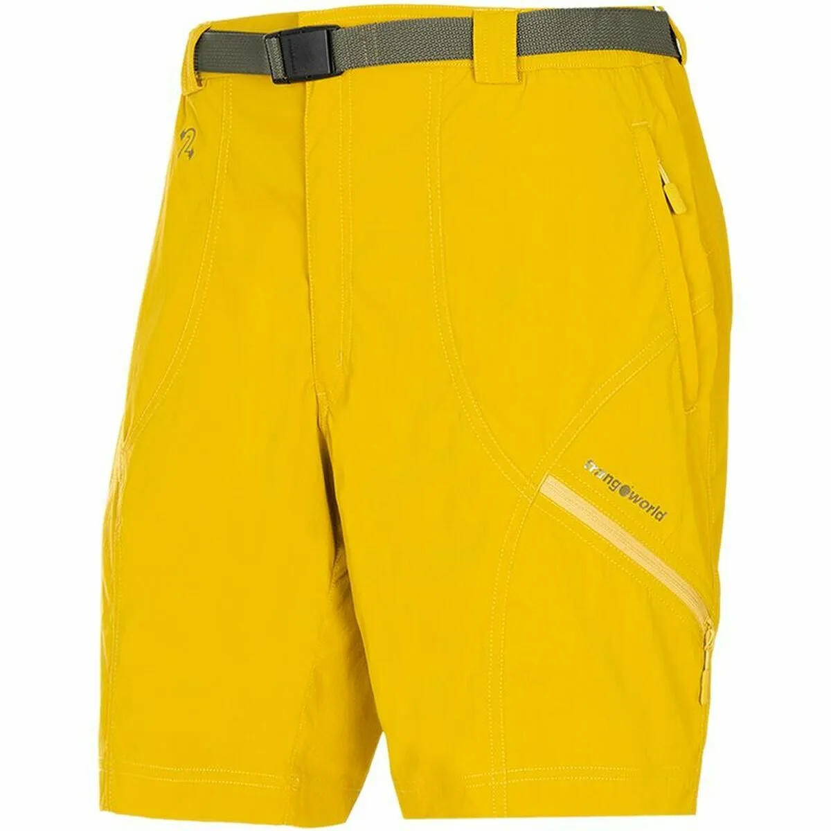 Pantaloncino Sportivo Trangoworld Tramgoworld Limut VN Montagna Giallo