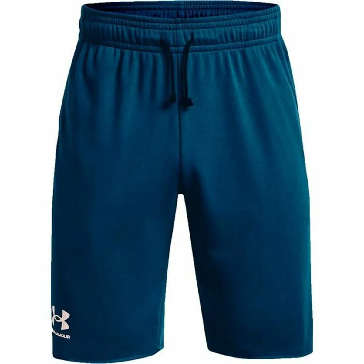 Pantaloncino Sportivo Under Armour Rival Terry Azzurro