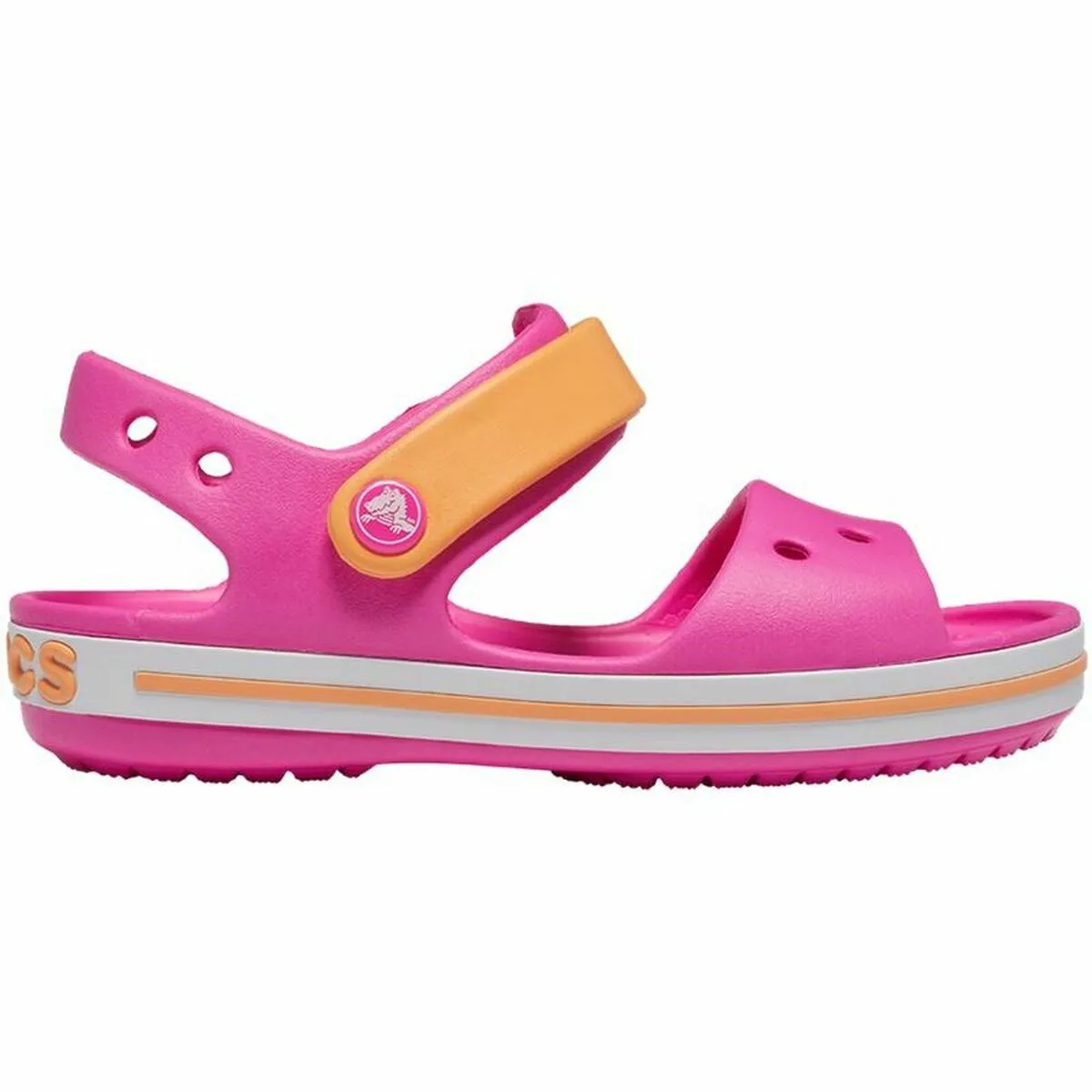 Sandali per Bambini Crocs Crocband Rosa