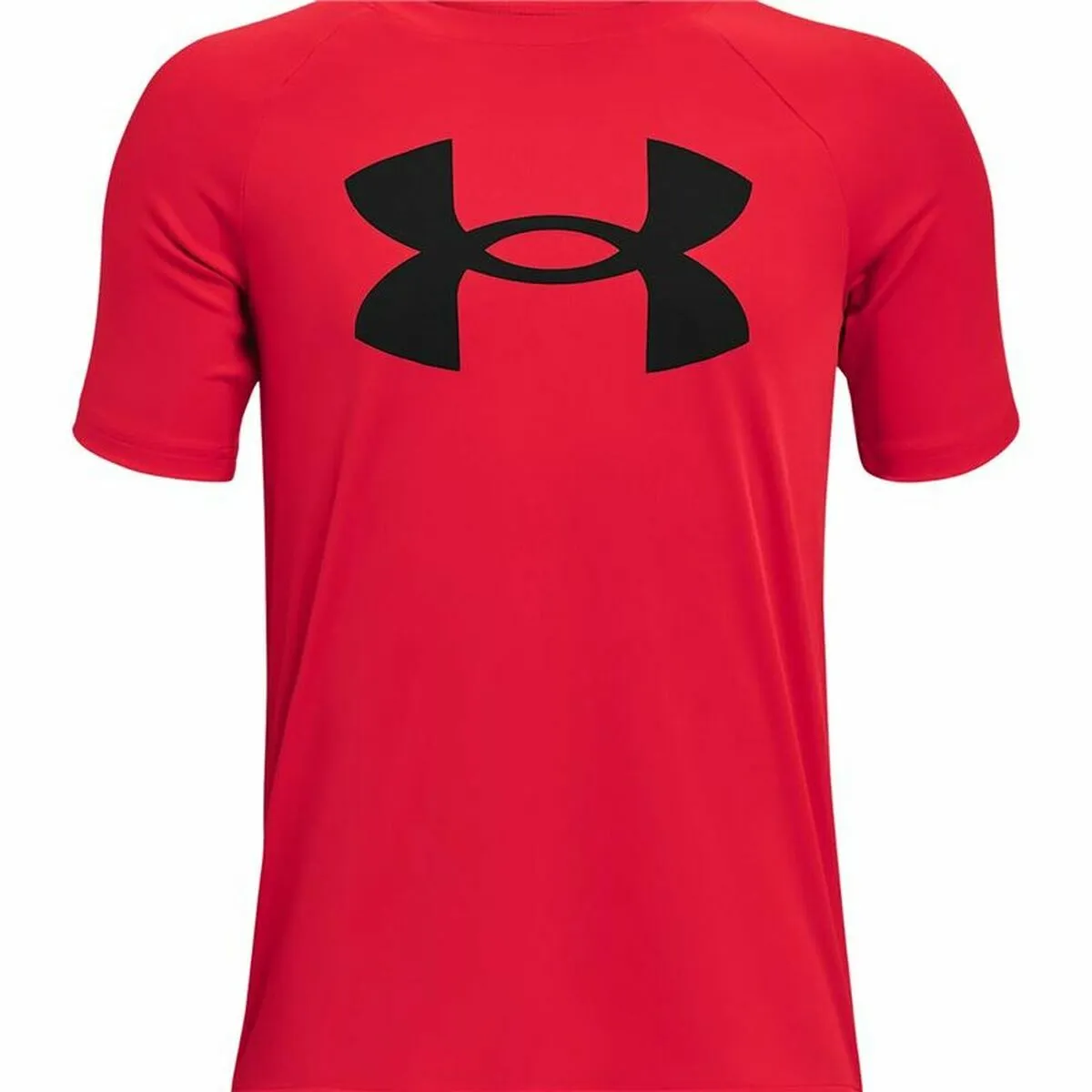 Maglia a Maniche Corte Under Armour  Tech Big Logo Rosso