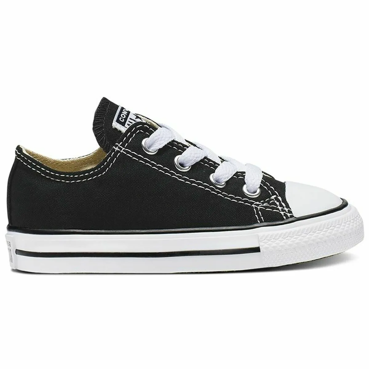 Scarpe da Tennis Casual Bambino Converse All Star Classic Low Nero