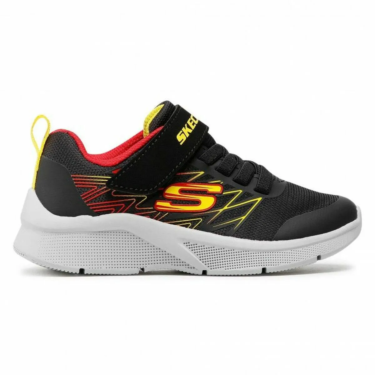 Scarpe Sportive per Bambini Skechers Microspec Texlor Boys Nero