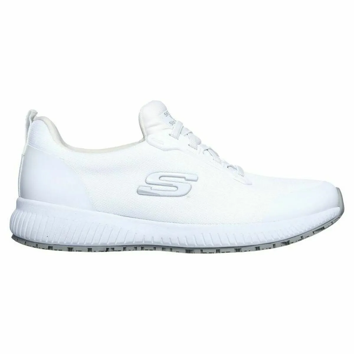 Scarpe Sportive da Donna Skechers Work: Squad SR Bianco