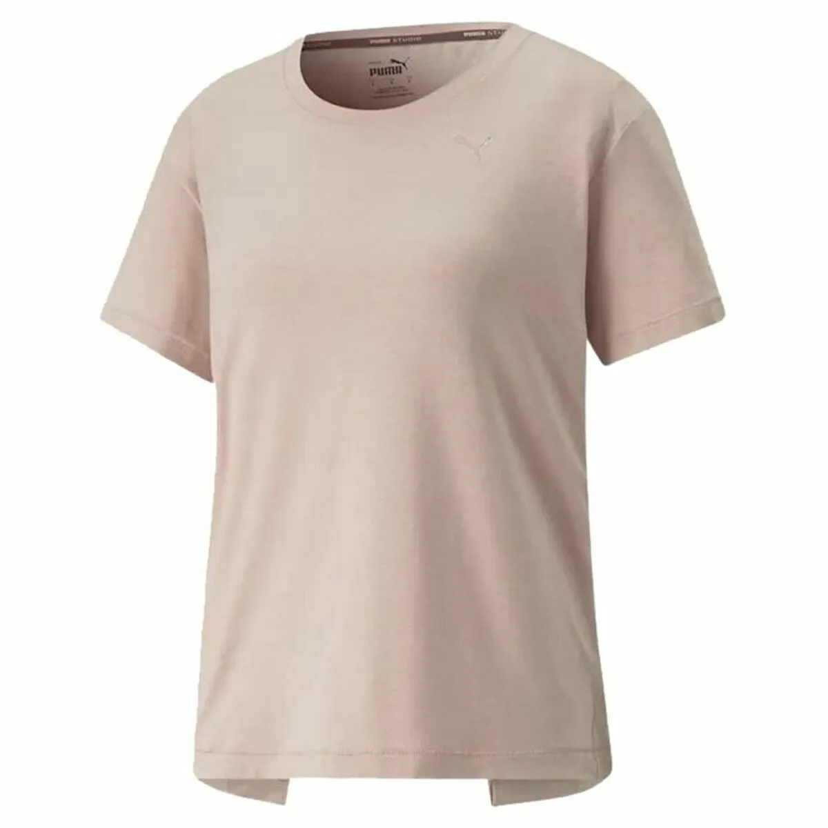 Maglia Sportiva a Maniche Corte Puma Studio Trend Rosa