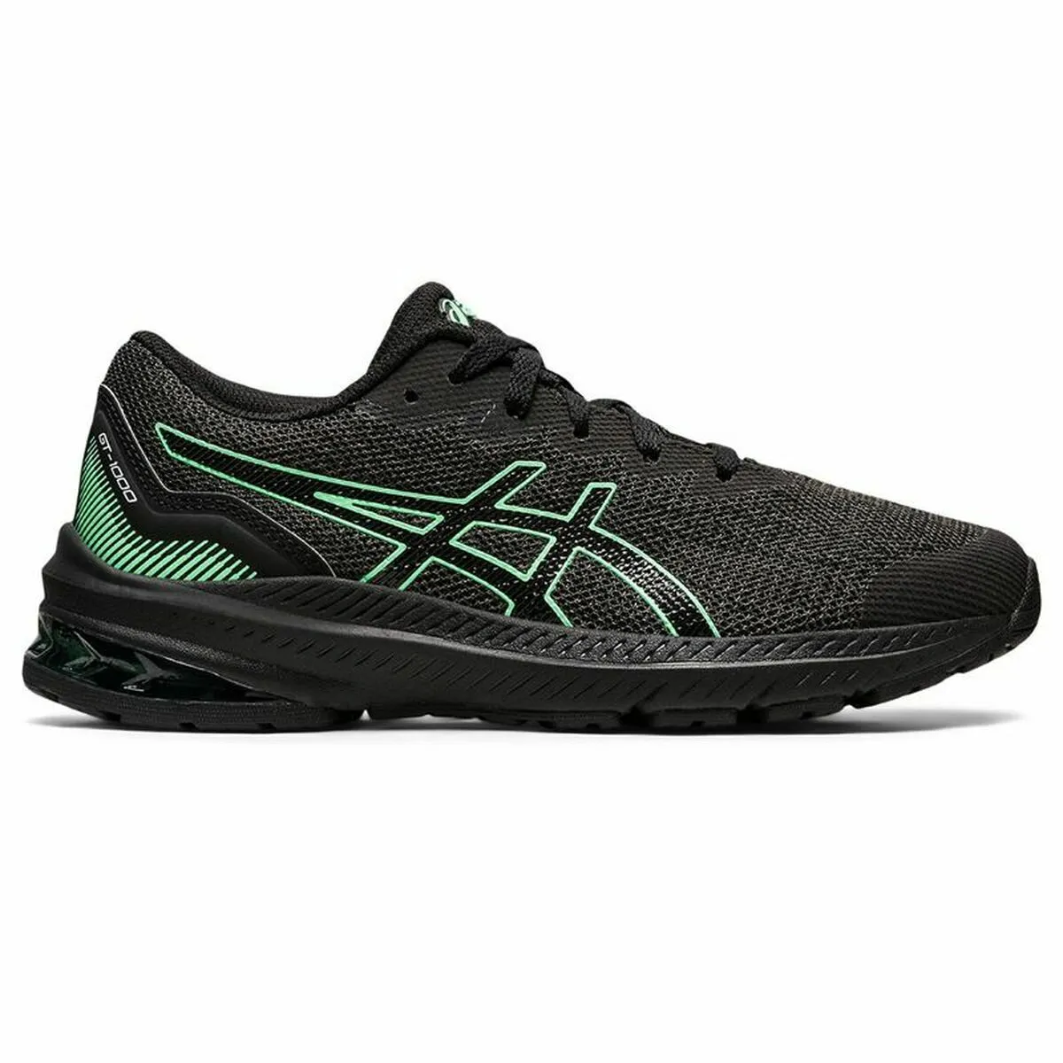 Scarpe Sportive Uomo Asics GT-1000 11 Nero Unisex