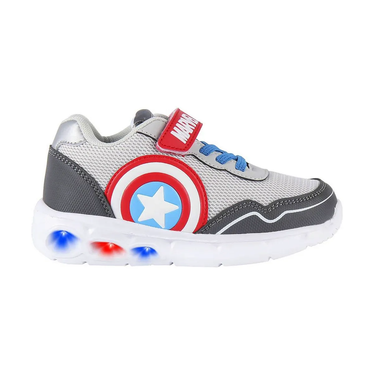 Scarpe Sportive con LED The Avengers Grigio