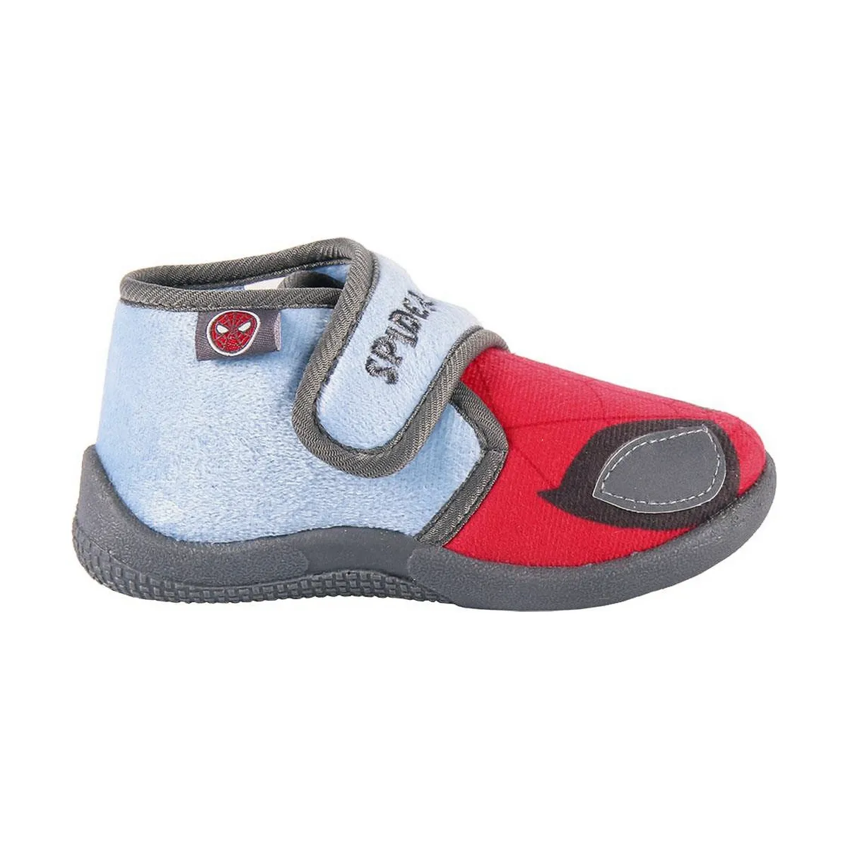 Pantofole Per Bambini 3D Spider-Man Grigio Rosso