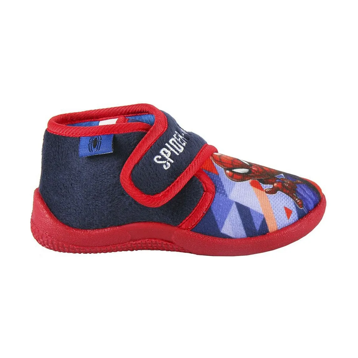 Pantofole Per Bambini 3D Spider-Man Rosso Azzurro