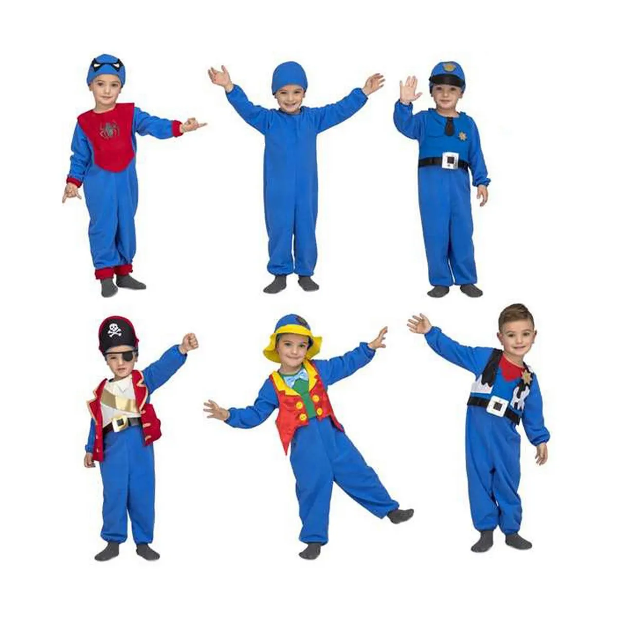 Costume per Bambini My Other Me Quick 'N' Fun Azzurro