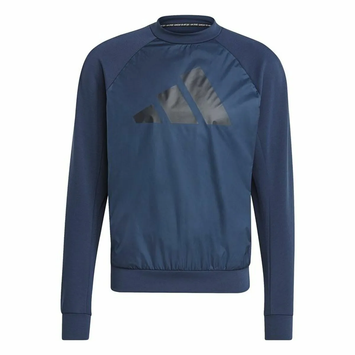 Felpa senza Cappuccio Uomo Adidas Fabric Block