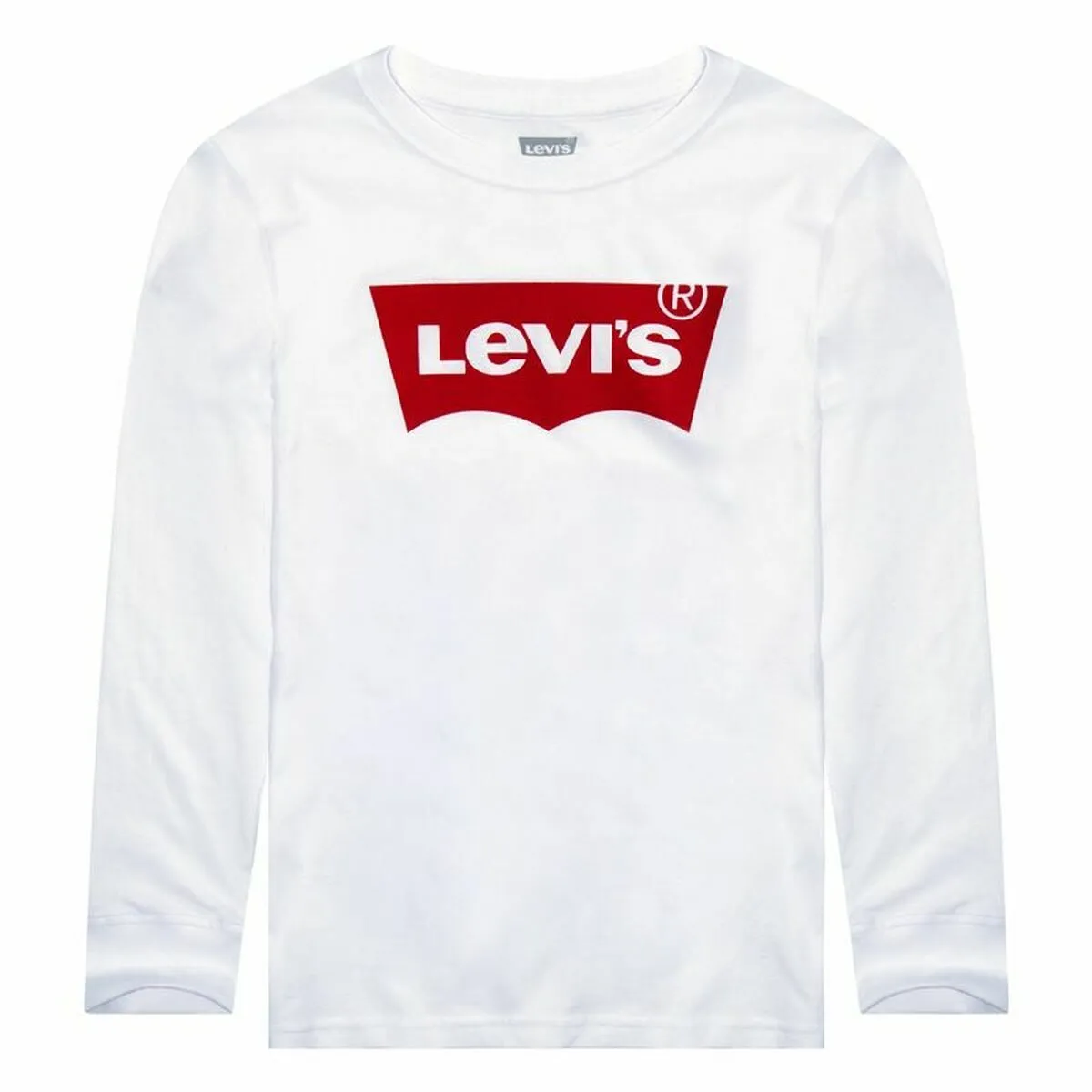 Maglia a Maniche Lunghe per Bambini Levi's Batwing Bianco