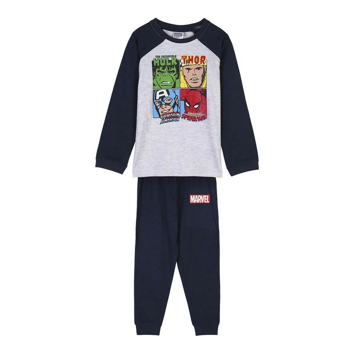 Pigiama Per bambini Marvel Grigio