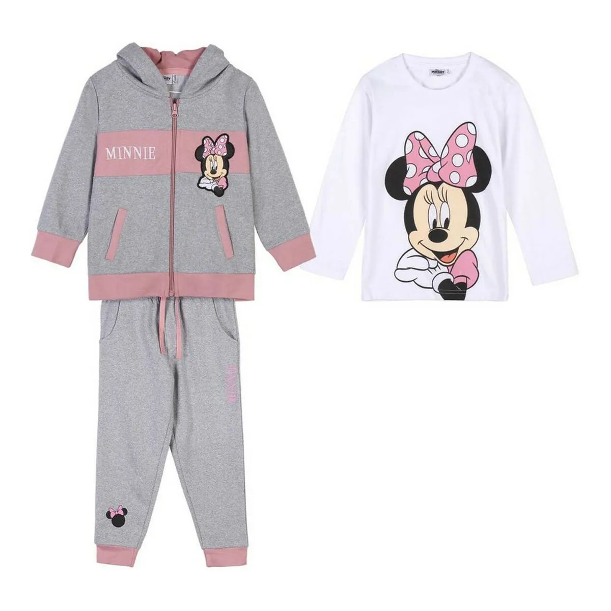 Tuta da Bambini Minnie Mouse Grigio